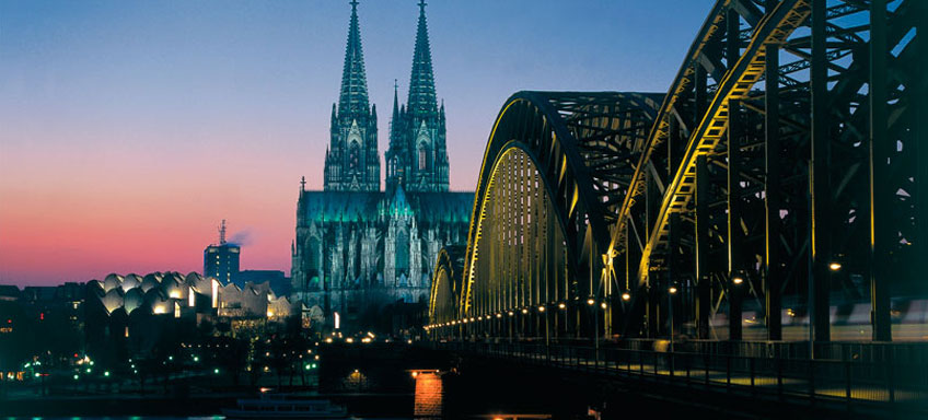 Stadtansicht von Köln